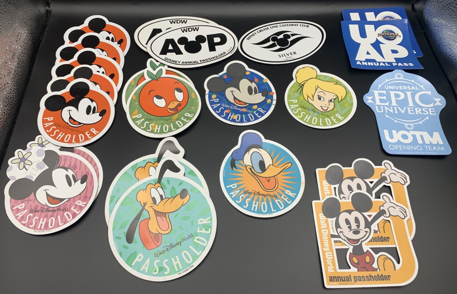 Disney World Universal Orlando Epic Cruise Annual Passholder Magnets Lot of 22 Disney World Universal Orlando Epic Cruise Annual Passholder Magnets Lot of 22