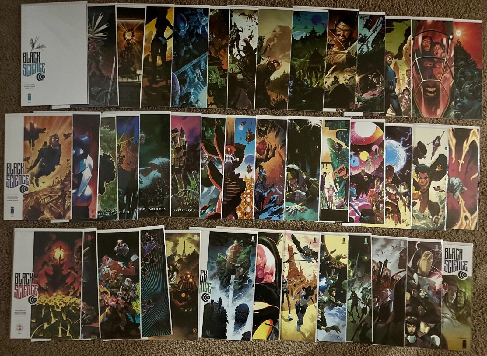 BLACK SCIENCE by Rick Remender Nearly Complete Image Comics Lot 42 of 43 Issues