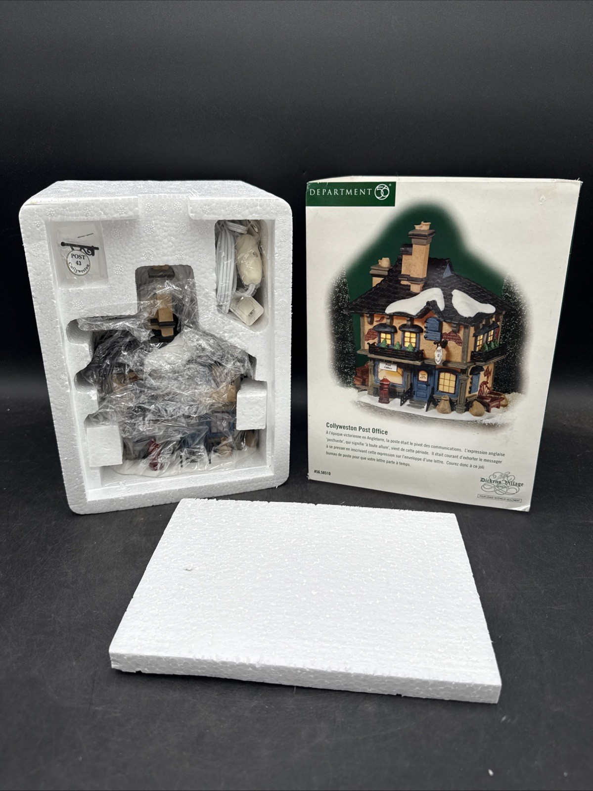 2002 Dept 56 Collyweston Post Office Dickens Village #58510  RETIRED