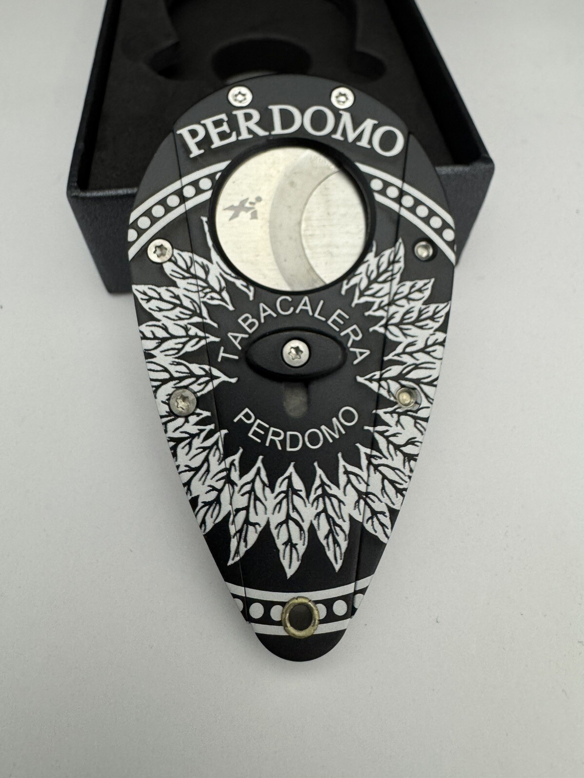 Xikar Xi1 Perdomo Branded Cigar Cutter - Black - New