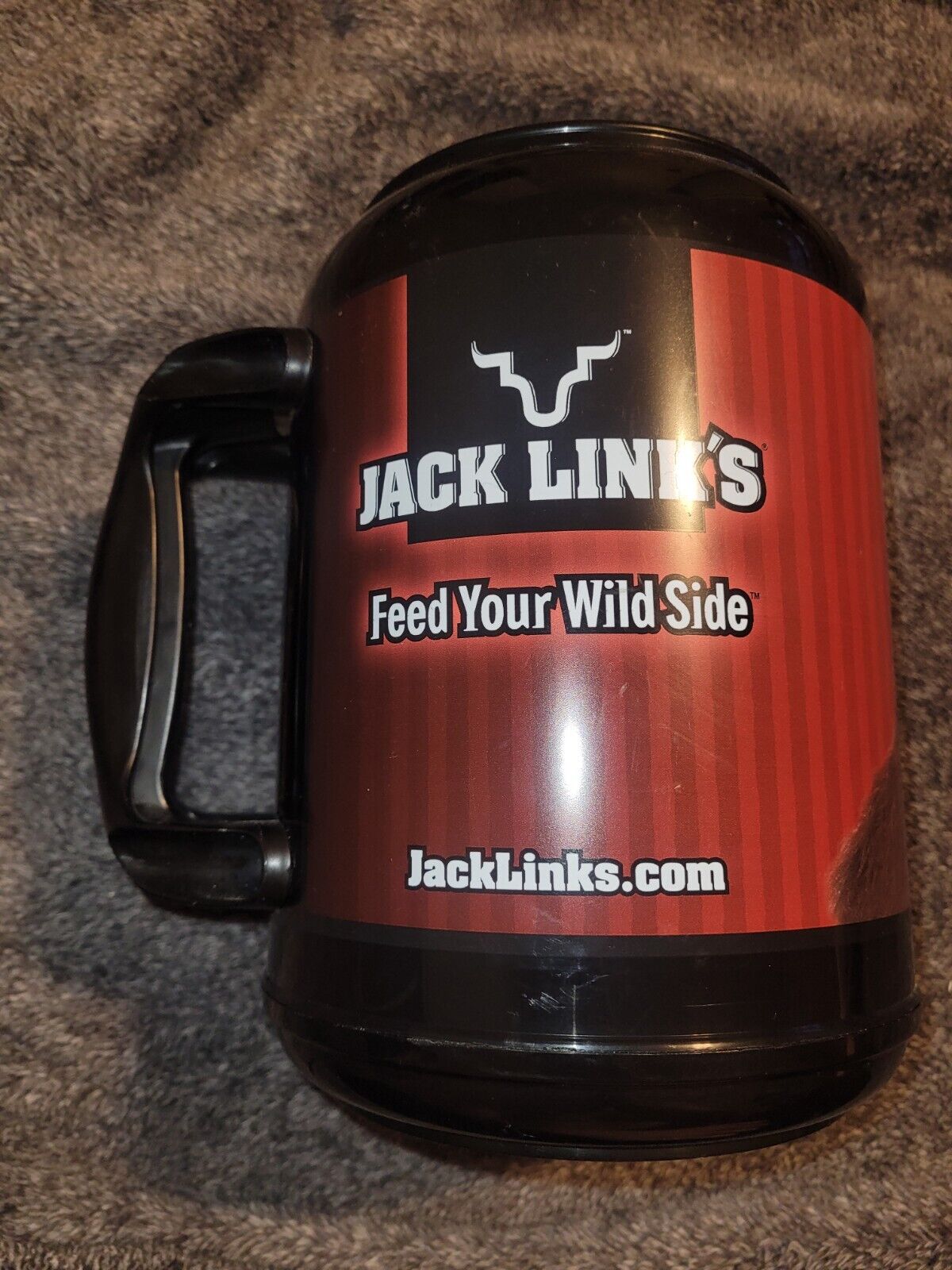 Jack Link\'s Sasquatch Feed Your Wild Side Insulated 64oz. Insulated Whirley Mug