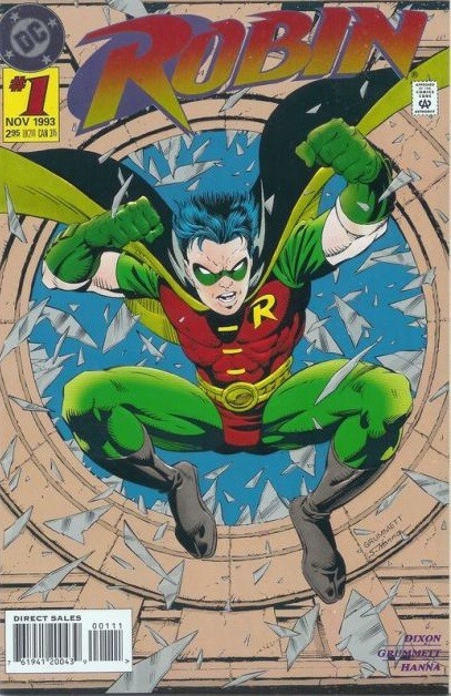 Robin, Vol. 2 #1 Direct Edition Embossed Foil DC Comics Robin, Vol. 2 #1 Direct Edition Embossed Foil DC Comics
