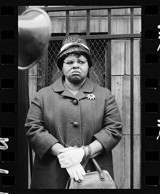 Photo:Harlem New York 1968 African American Woman Aftermath Riots Portrait