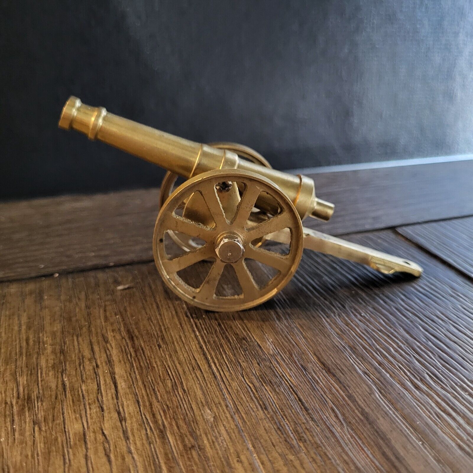 Vintage Brass Cannon Penco Made In Taiwan