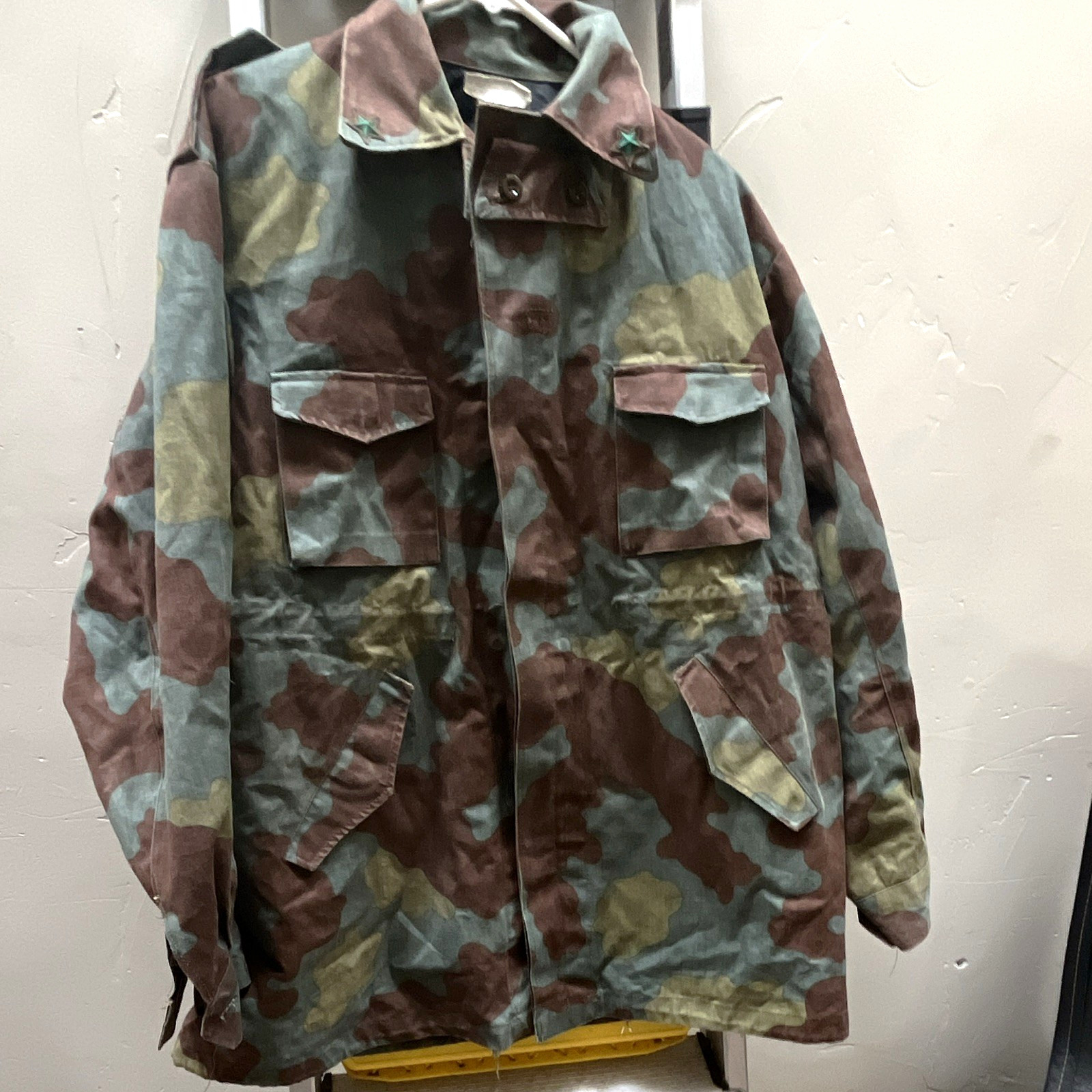 Vintage Italian Army Telo Mimetico Camouflage jacket. L/XL