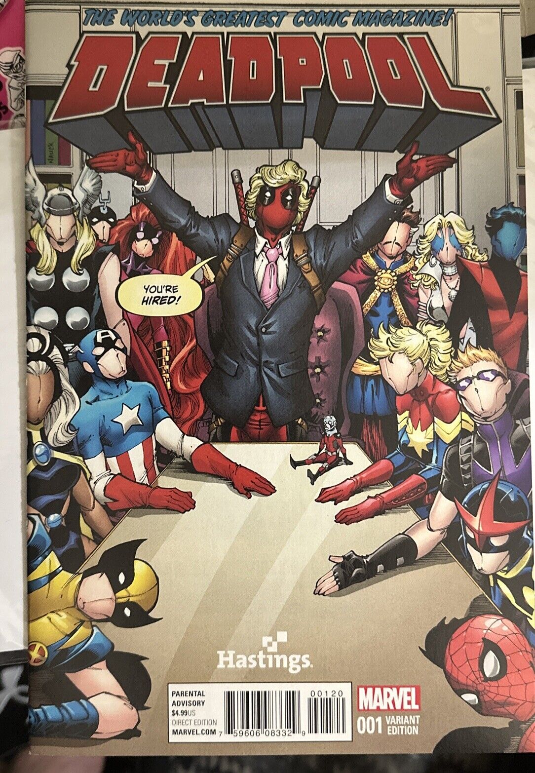 Deadpool, The Worlds Greatest Comic Magazine Issue #1 Variant Edition 