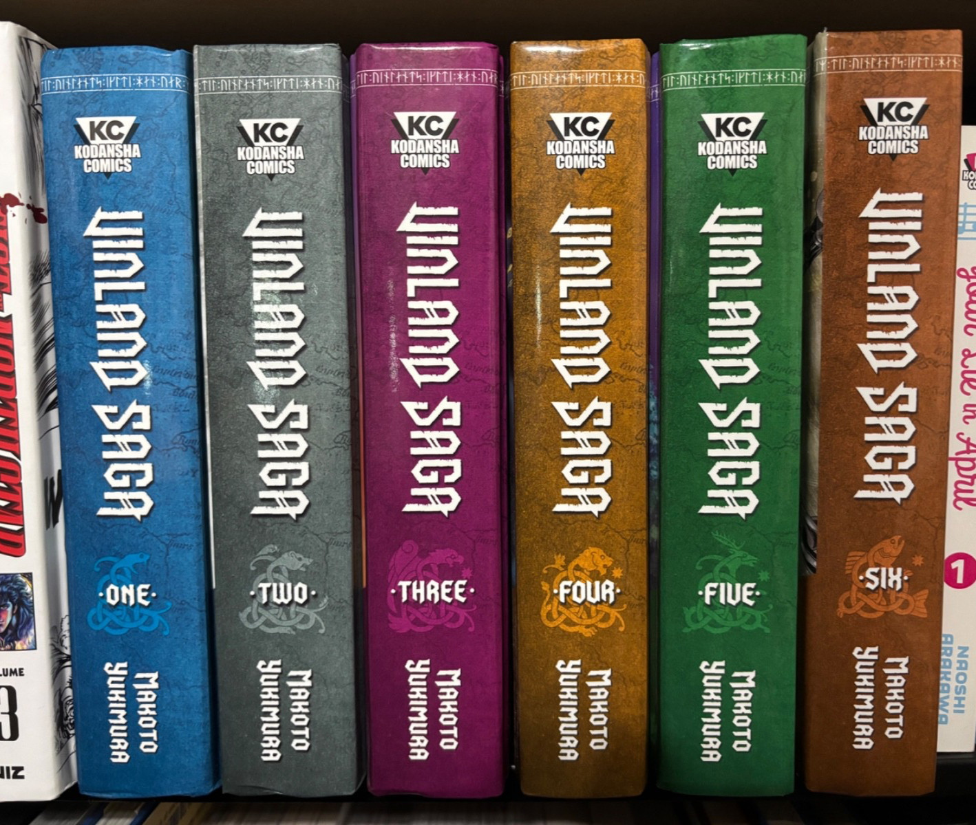 Vinland Saga Manga Lot Vol 1-6 English in New Condition