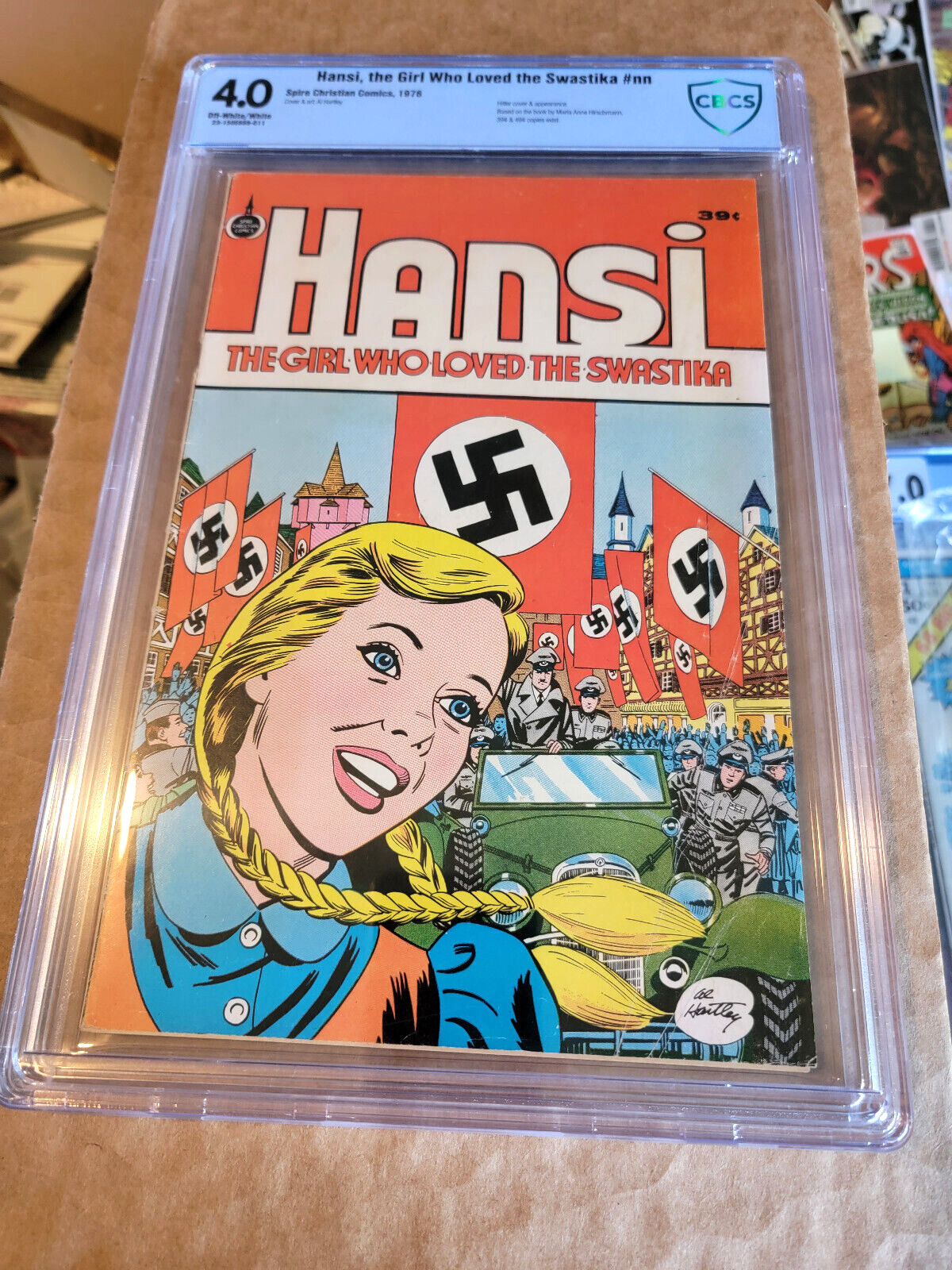 Hansi, The Girl Who Loves The Swastika #NN CBCS 4.0 1976 No CGC