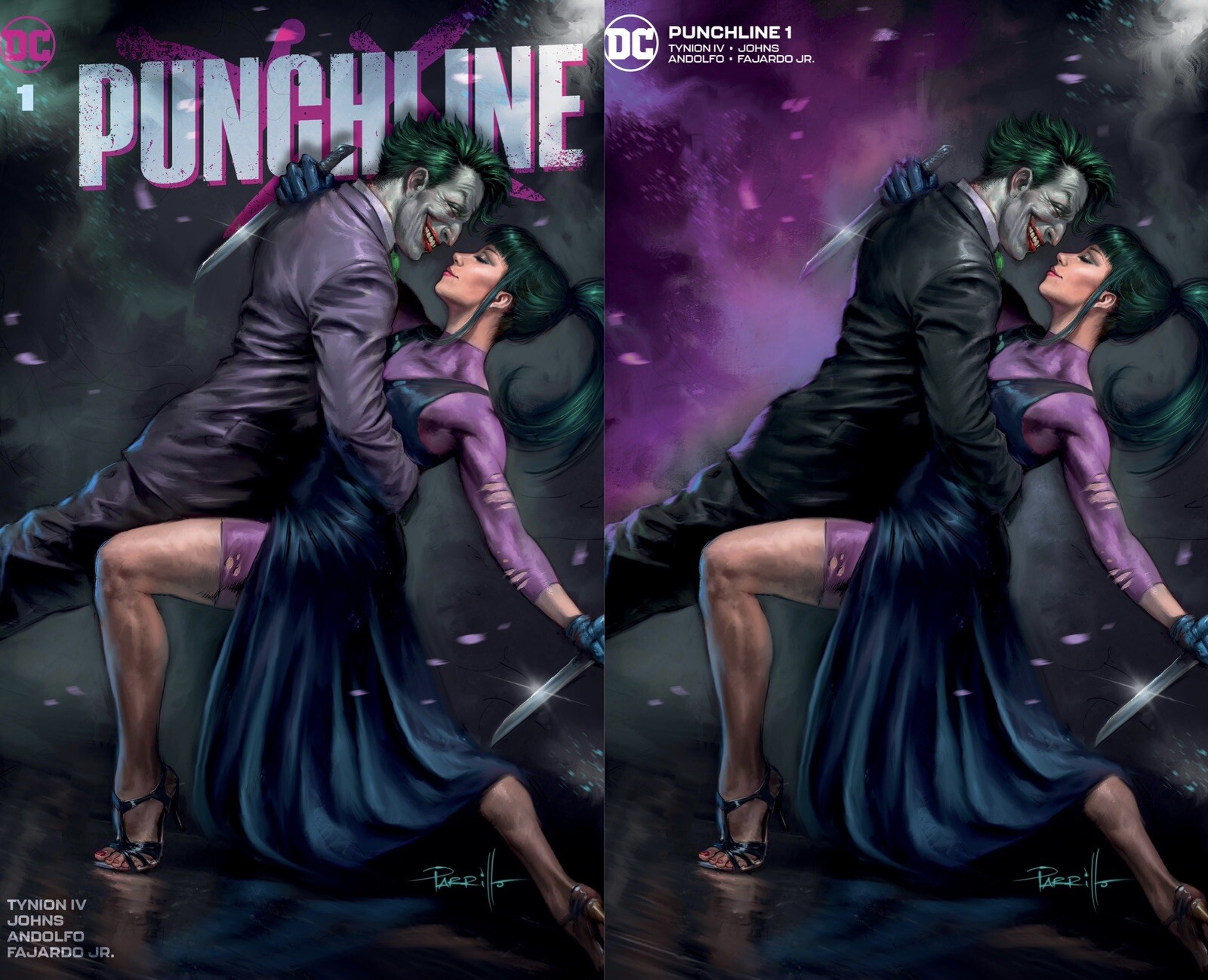 PUNCHLINE SPECIAL #1 Lucio Parrillo Variant SET