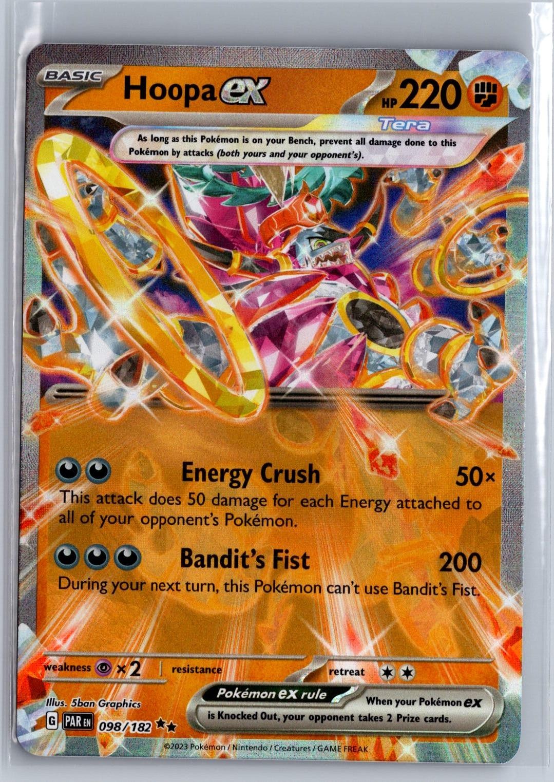 Hoopa ex 098/182 Holo NM