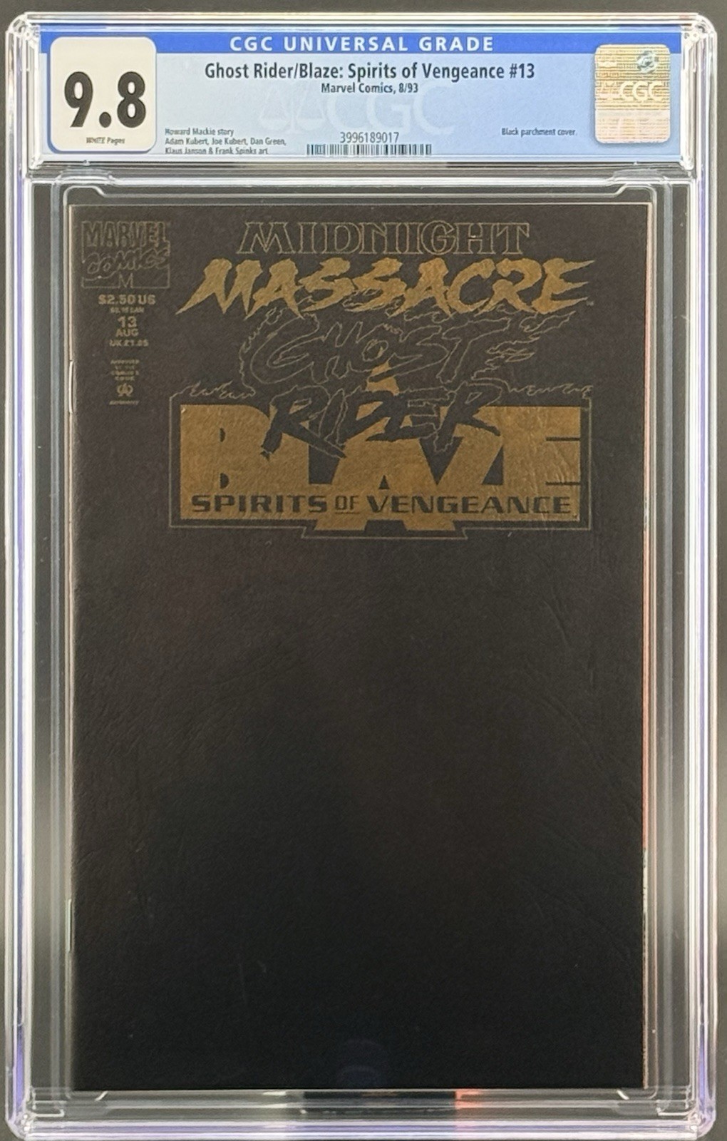 GHOST RIDER / BLAZE Spirits of Vengeance #13 [1993] - CGC 9.8 - Marvel Comics