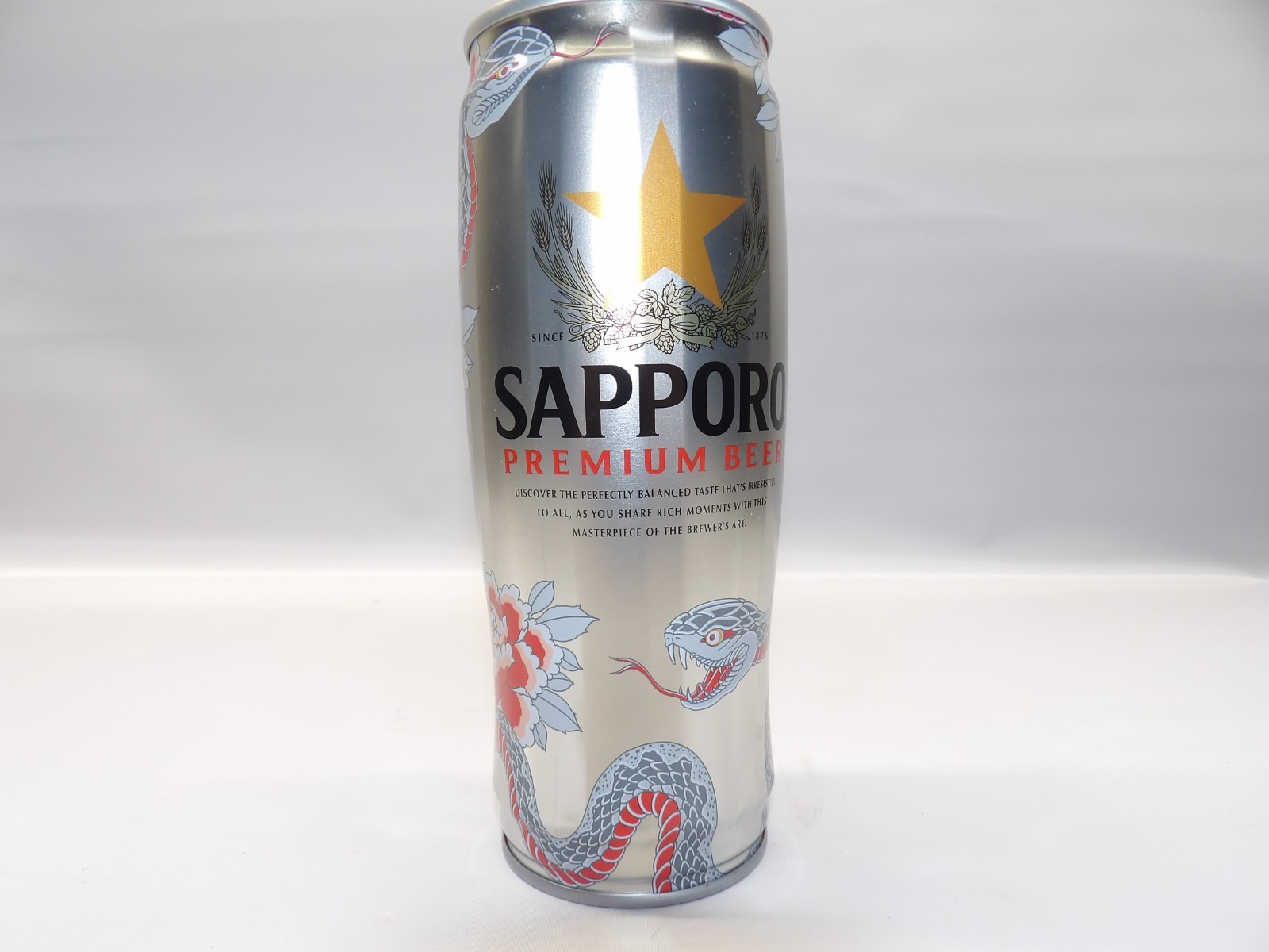 Sapporo Lager Beer Can 