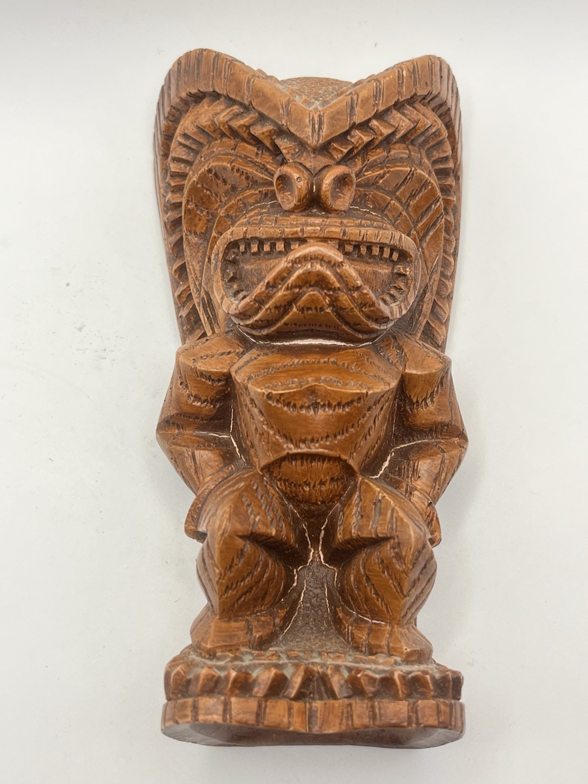 Coco Joe's Hawaiian Ku Tiki God Of Money figurine 6”