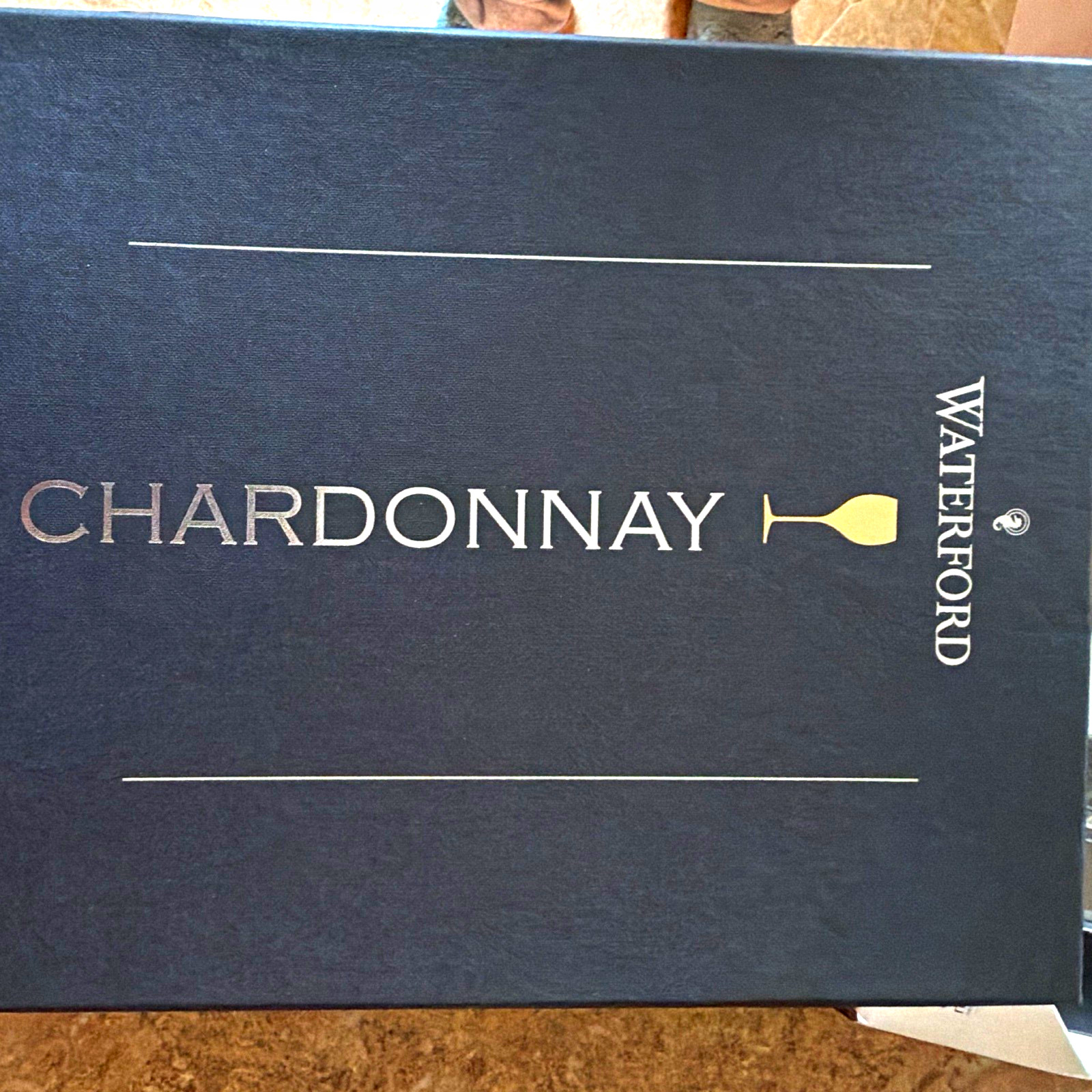 Waterford Elegance Collection Chardonnay Stemmed Wine Glasses Set of 2 Clear