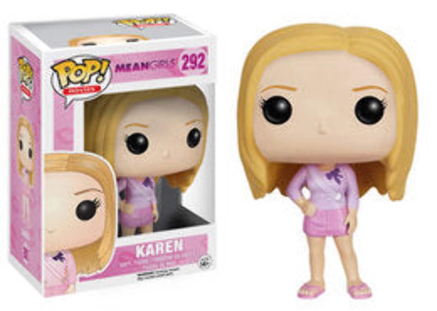Funko POP Movies: Mean Girls - Karen (Damaged Box) #292