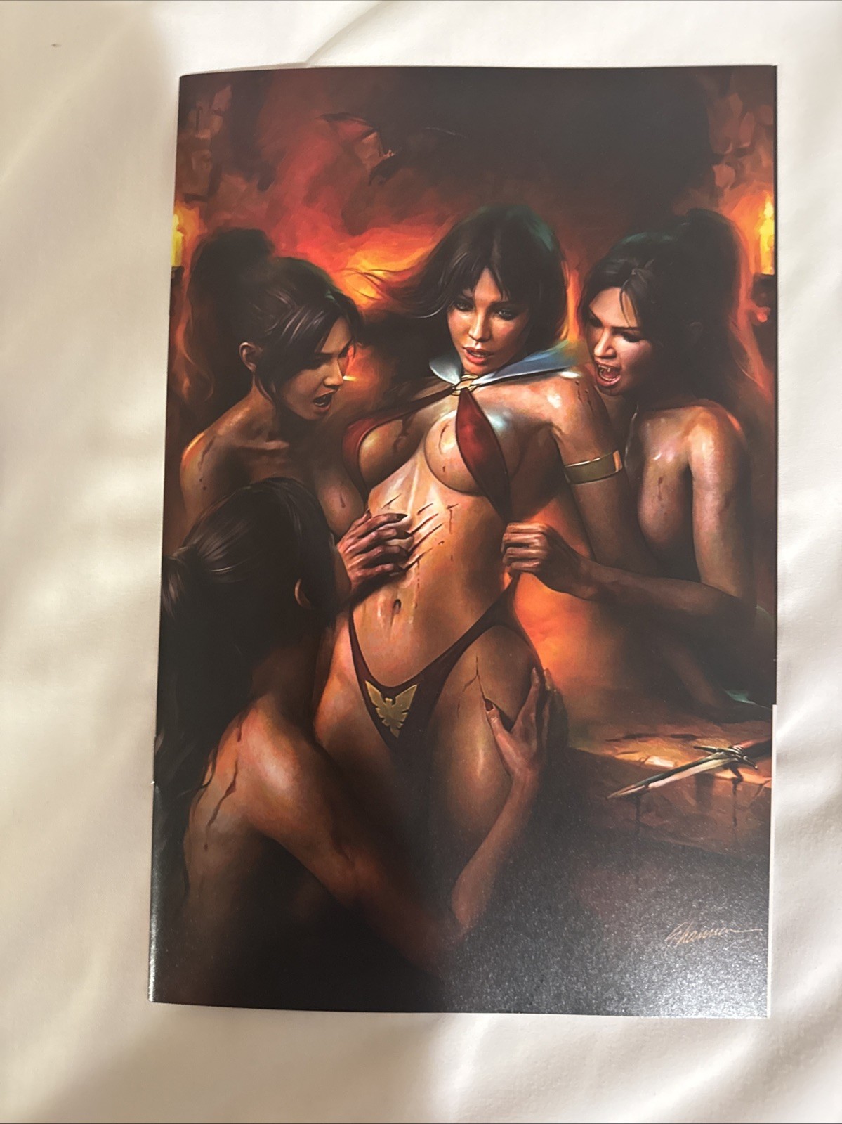 VAMPIRELLA #1 SHANNON MAER NYCC 2026 EXCLUSIVE VIRGIN VARIANT COVER