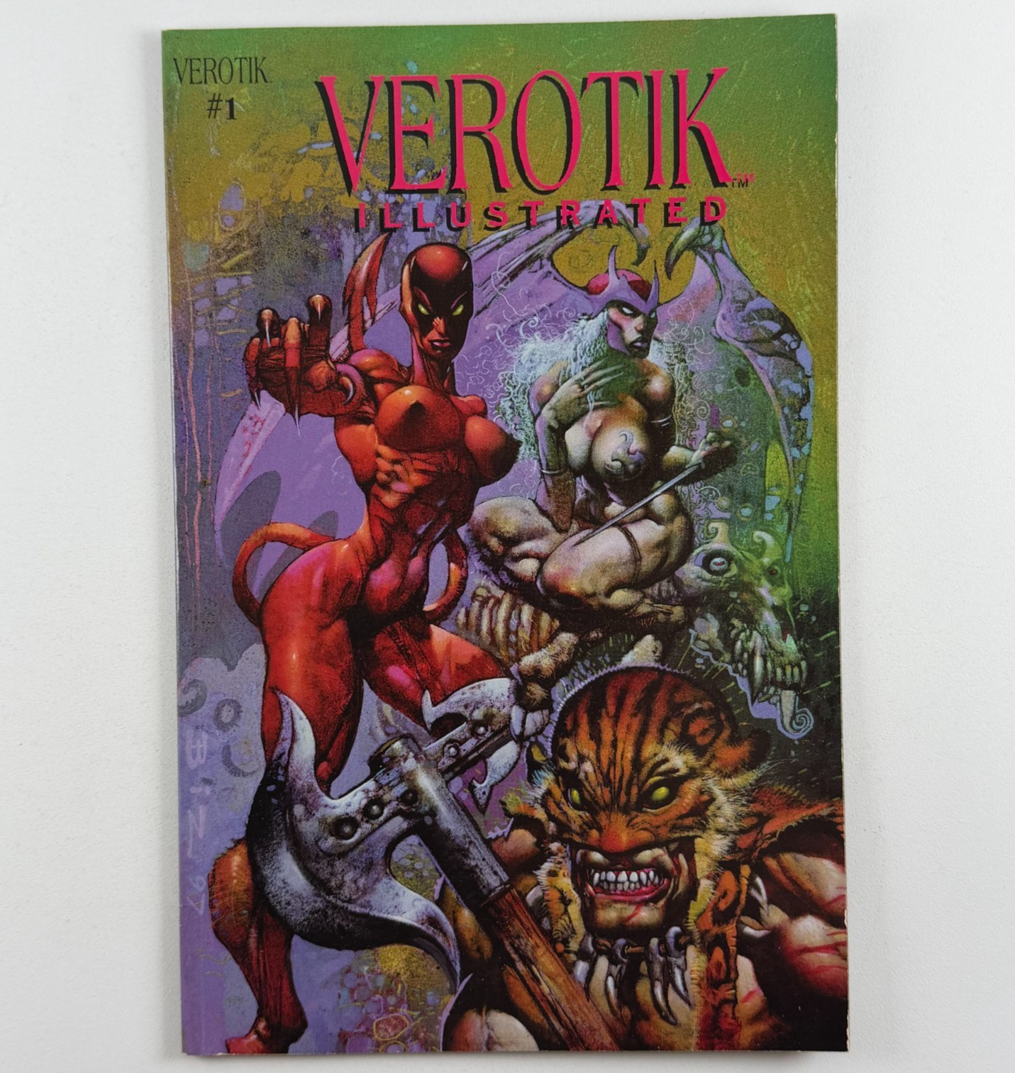 Verotik Illustrated #1 1997 Simon Bisley Glenn Danzig 1st Akuma-She Horror VF