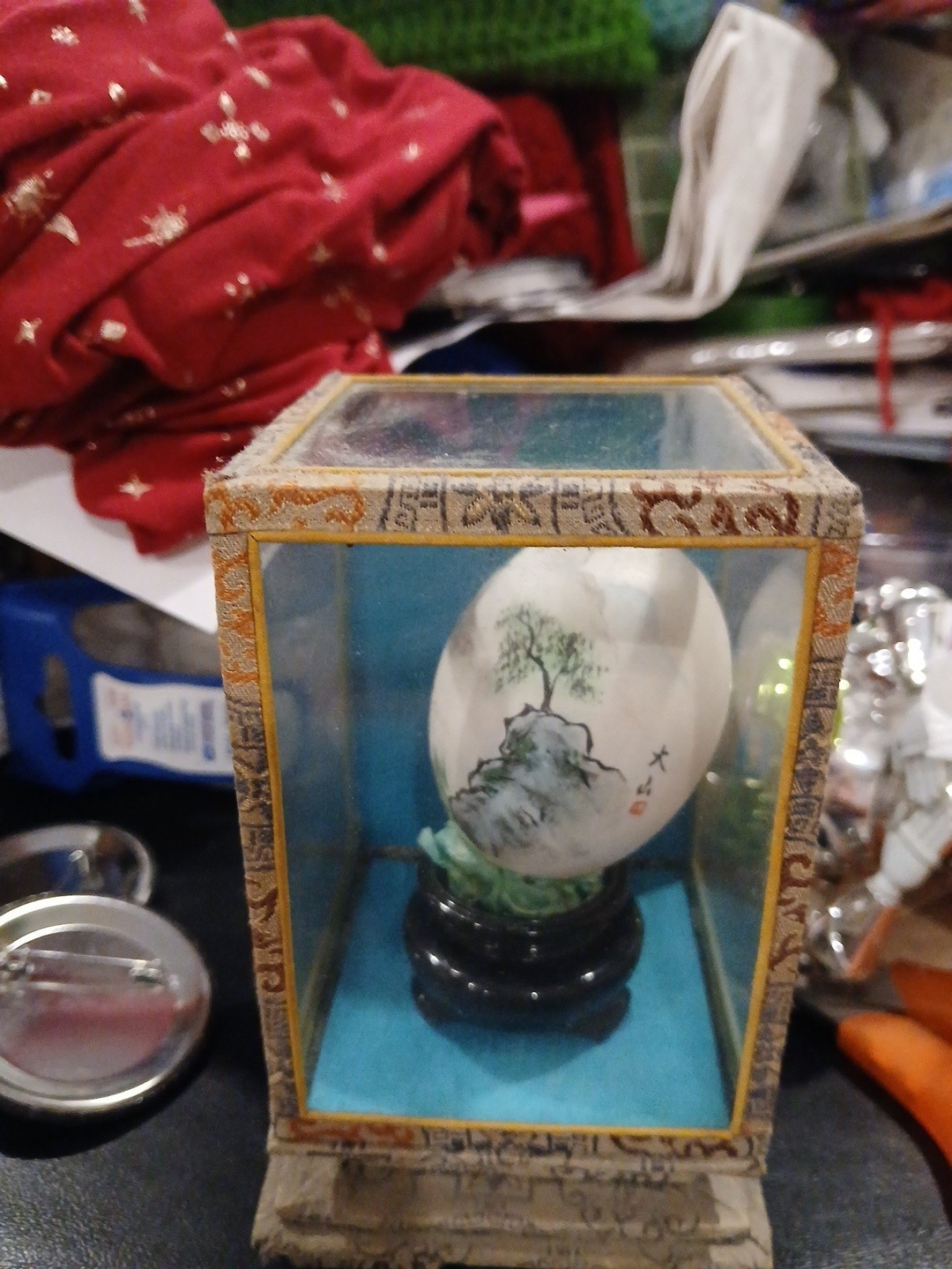 Hand Painted Egg From Japan