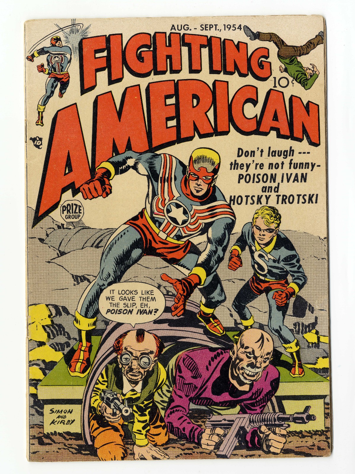 Fighting American #3 Prize 1954 Joe Simon & Jack Kirby
