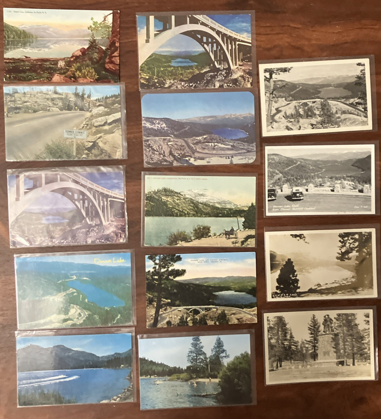 Vintage CA - TRUCKEE CALIFORNIA DONNER LAKE Post Card Lot (14) - Includes RPPC Vintage CA - TRUCKEE CALIFORNIA DONNER LAKE Post Card Lot (14) - Includes RPPC