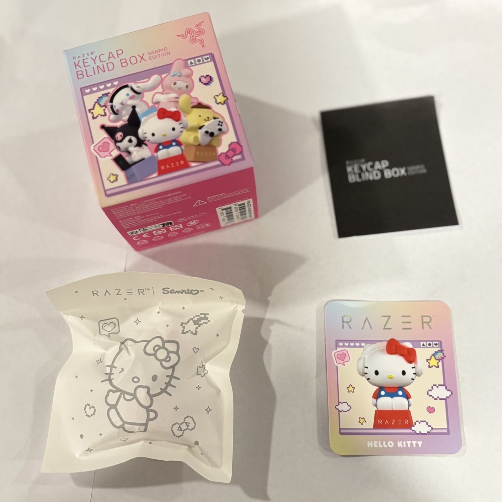 Razer Key cap Blind Box Hello Kitty Sanrio Edition New In Bag