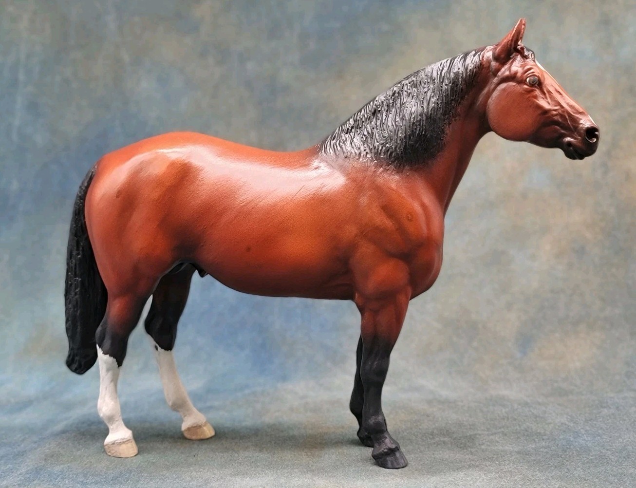 Breyer Adios Golden Red Bay Quarter Horse Custom Model Horse Jamaica mawaldees