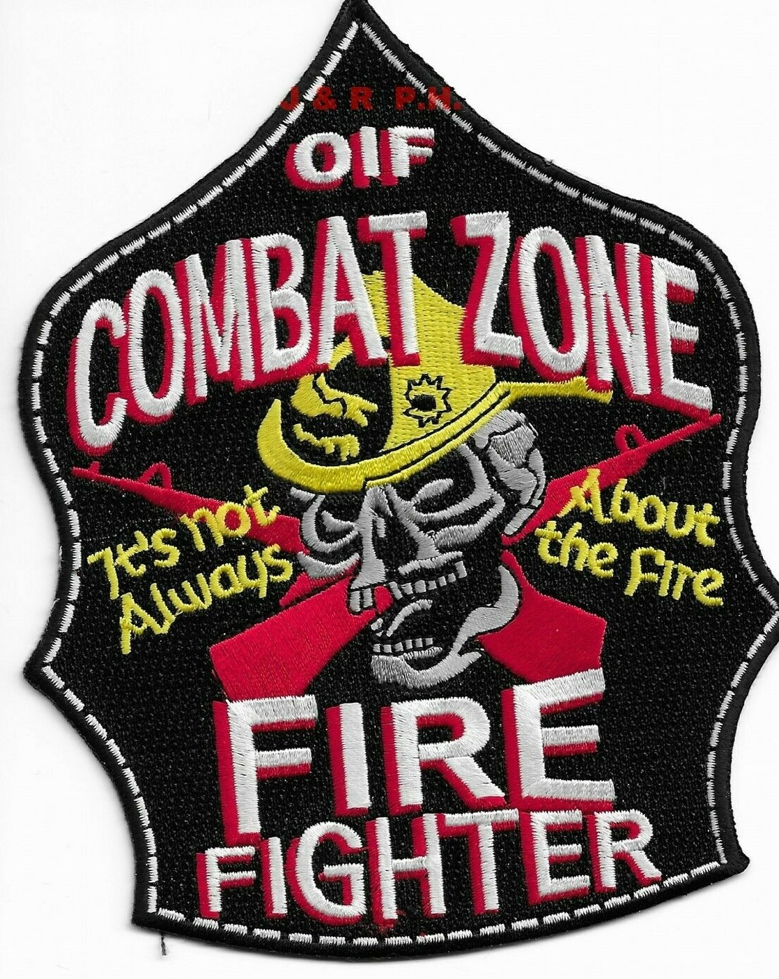 Iraq - O.I.F. Combat Zone Fire Fighter,  Baghdad (4.75\