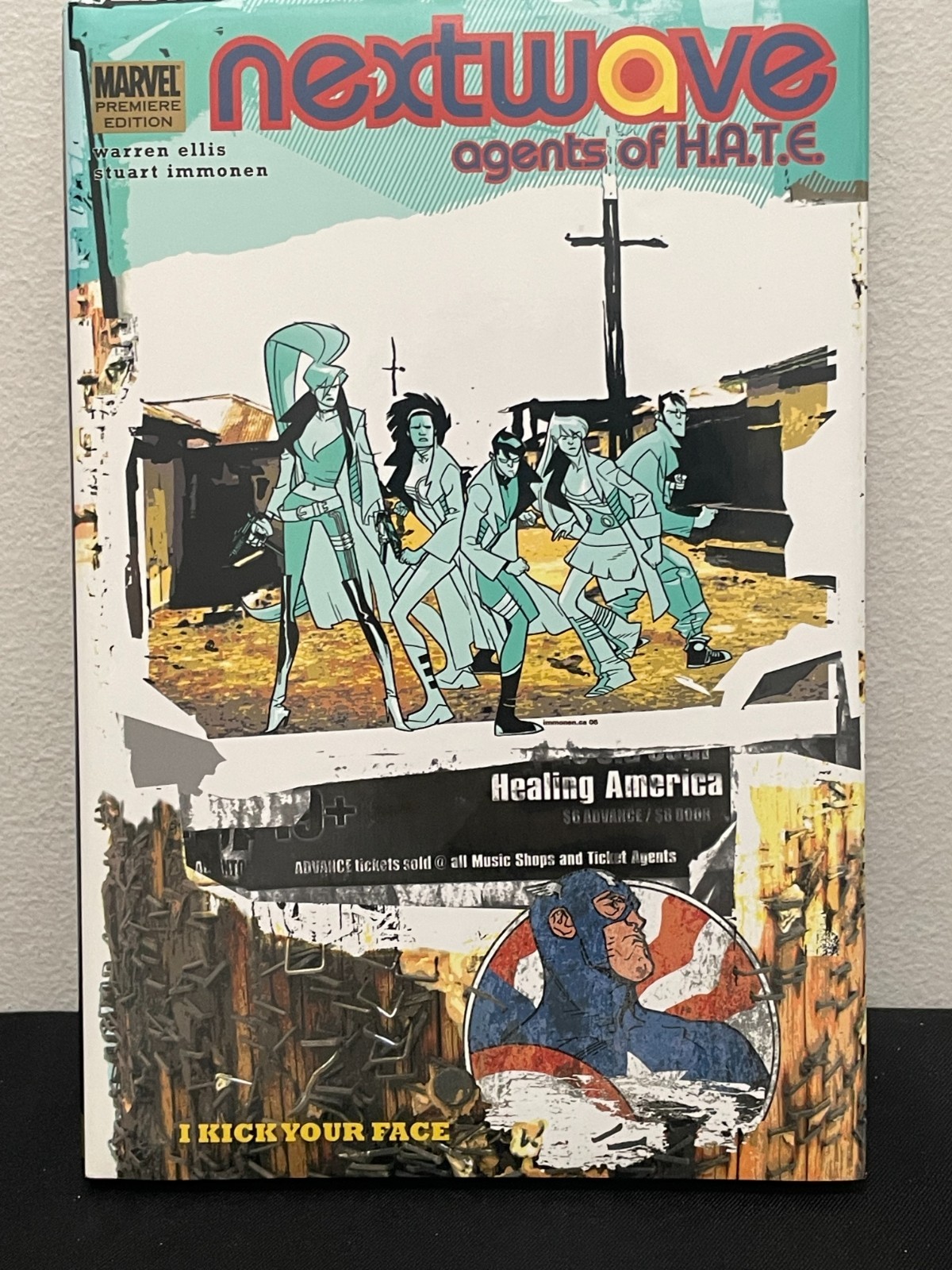 Nextwave Agents of HATE Vol 2 Hardcover Marvel Warren Ellis Immonen w/ Dust Jack