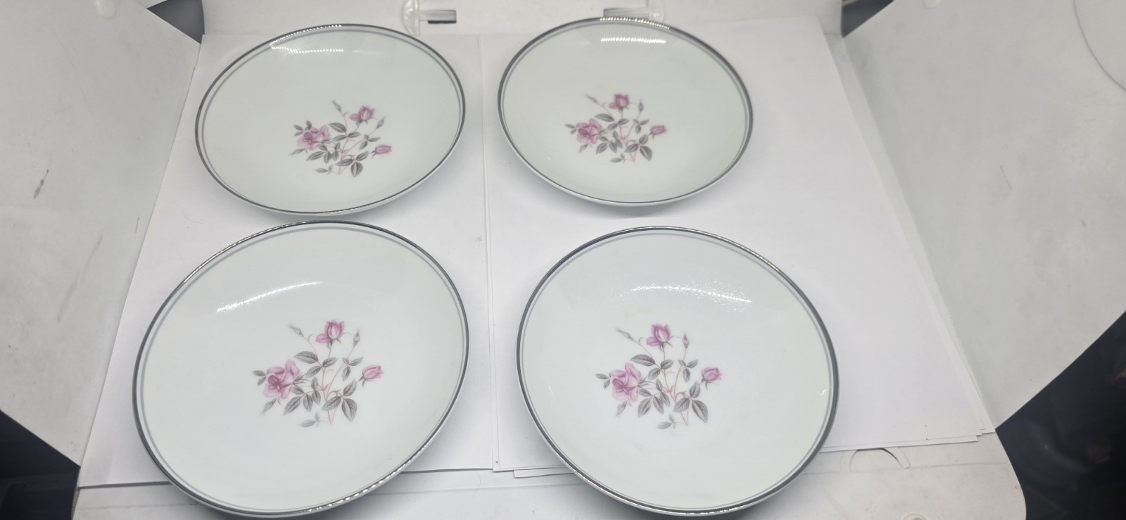 4 Noritake 5516 Fruit Dessert  Bowls 5 1/2\