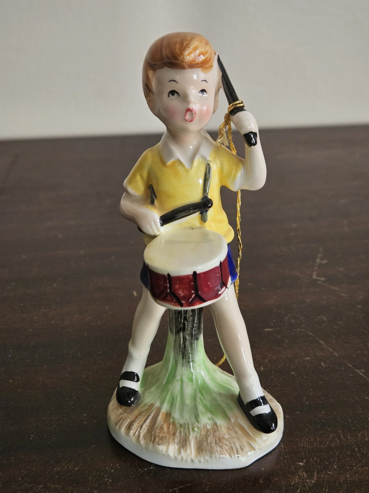 Vtg 1964 Walt Disney Productions Christopher Robin Enesco Drummer Figurine Japan