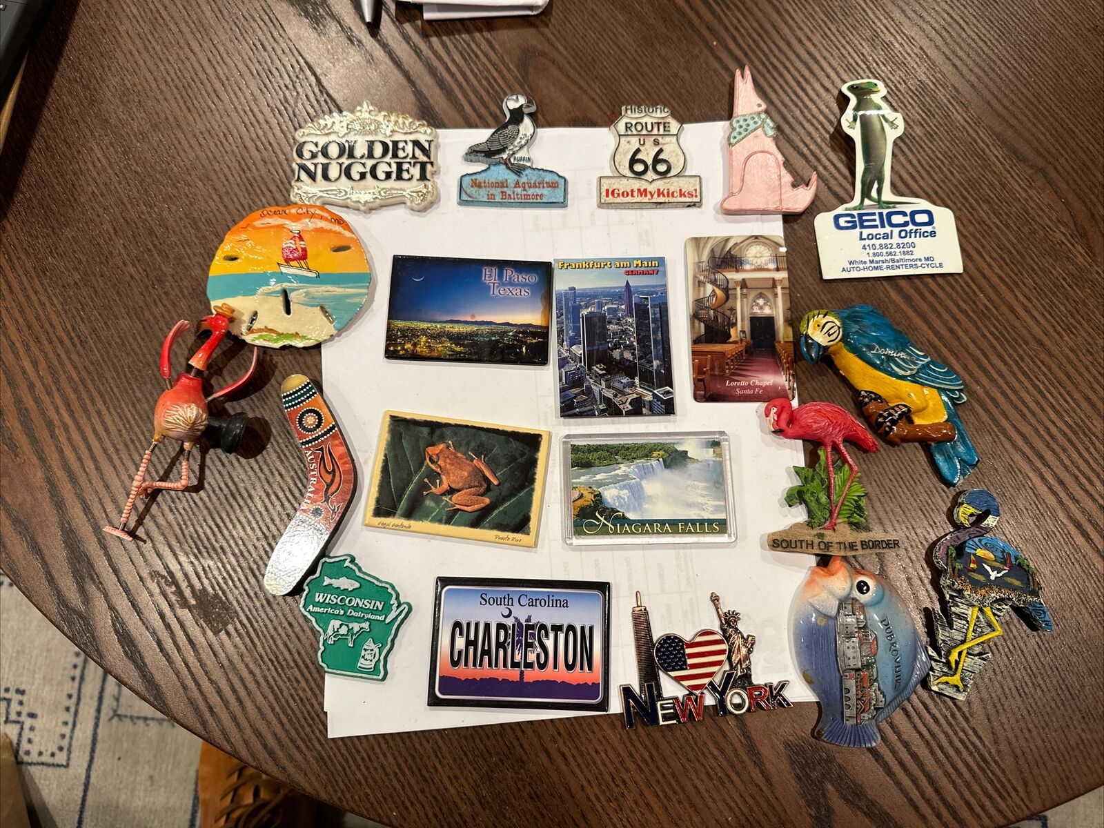 Huge Lot Of Refrigerator Magnets Travel, Vegas, Travel, South Of The Border G