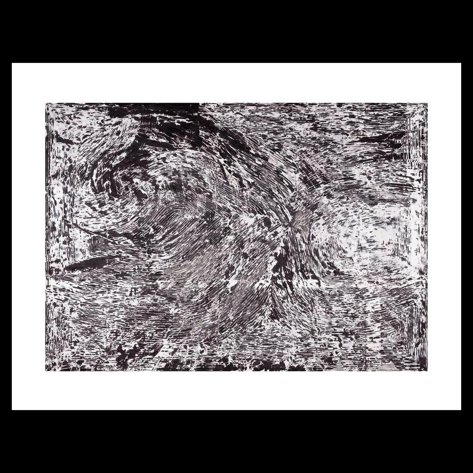 Mark Bradford - A Siren Beside a Ship (2014) Art Card Print