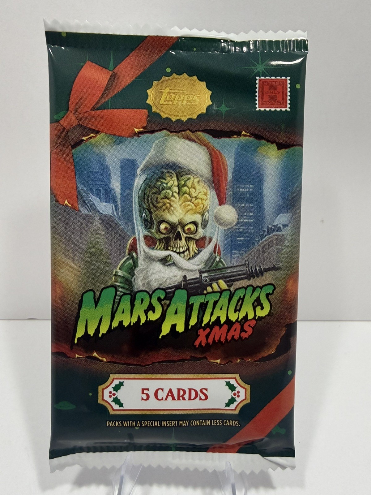2026 Topps Mars Attacks Christmas Sealed Pack Christmas Gift 