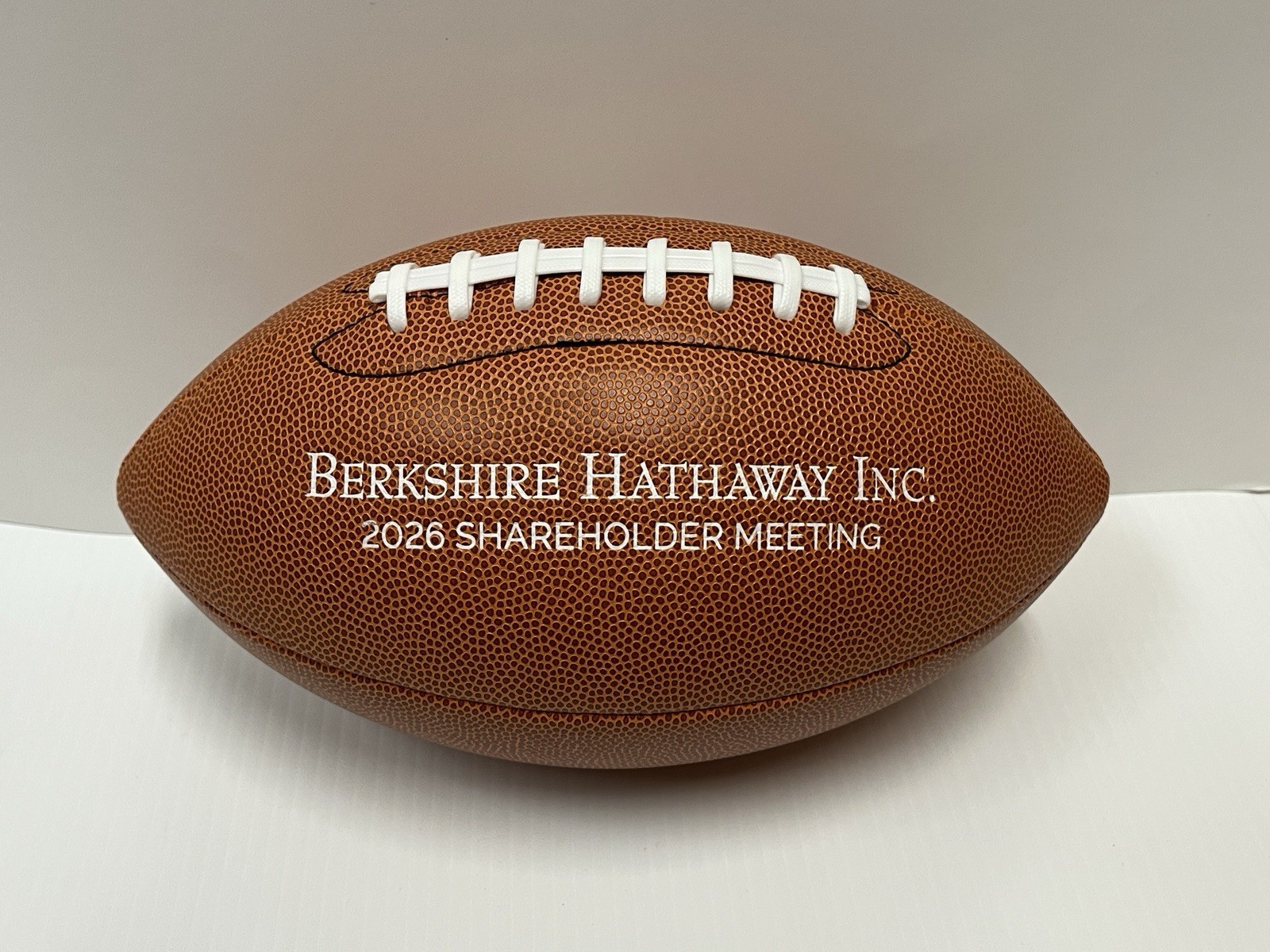 New Berkshire Hathaway 2026 Shareholder Meeting Football Shaw Sports Turf