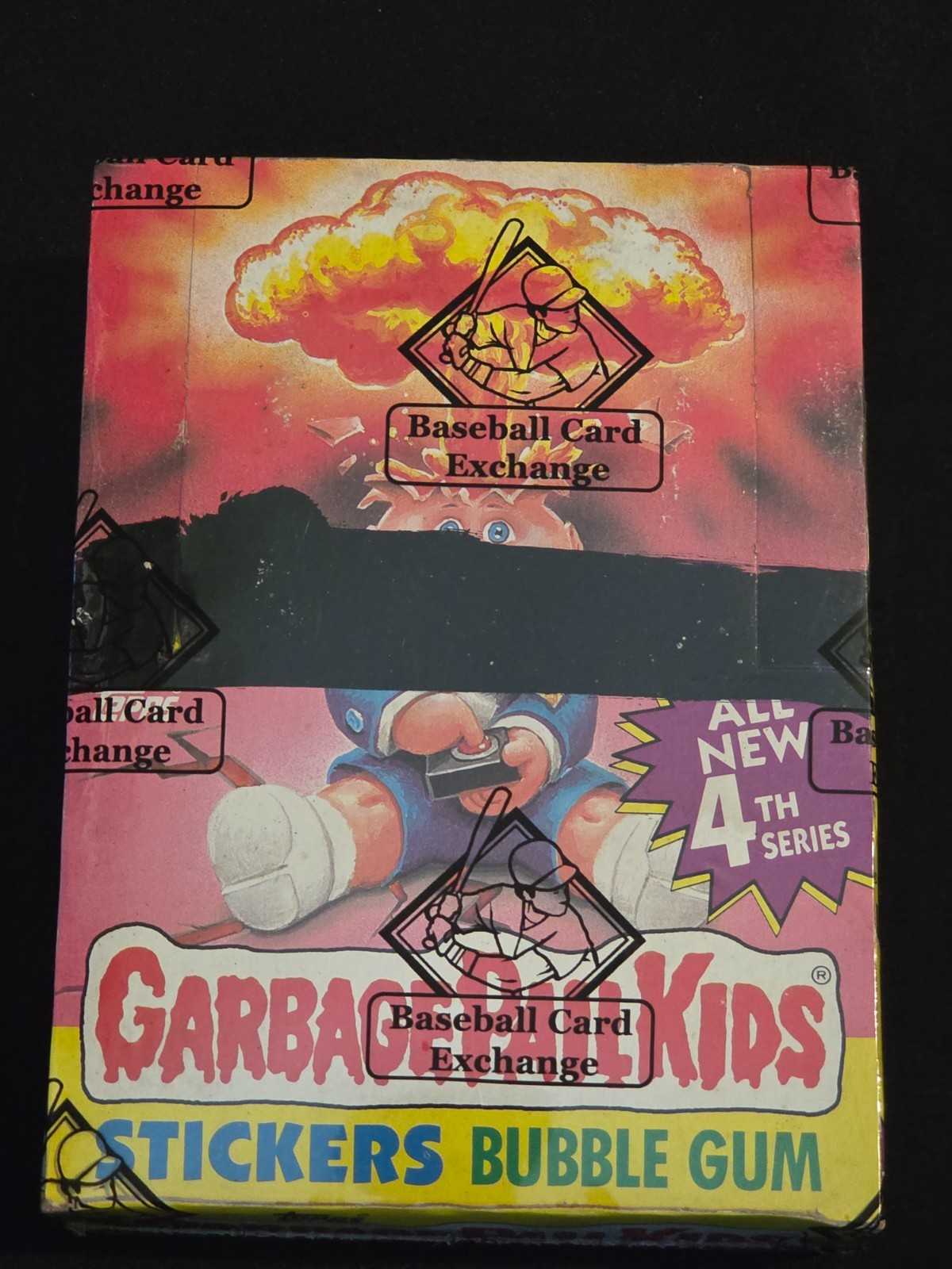 1986 Topps Garbage Pail Kids Series 04 wax box w/o price purple cloud BBCE