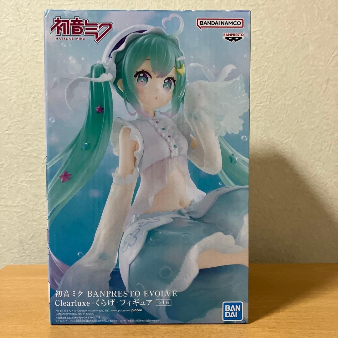 Hatsune Miku Series BANPRESTO EVOLVE Clearluxe Jellyfish Figure