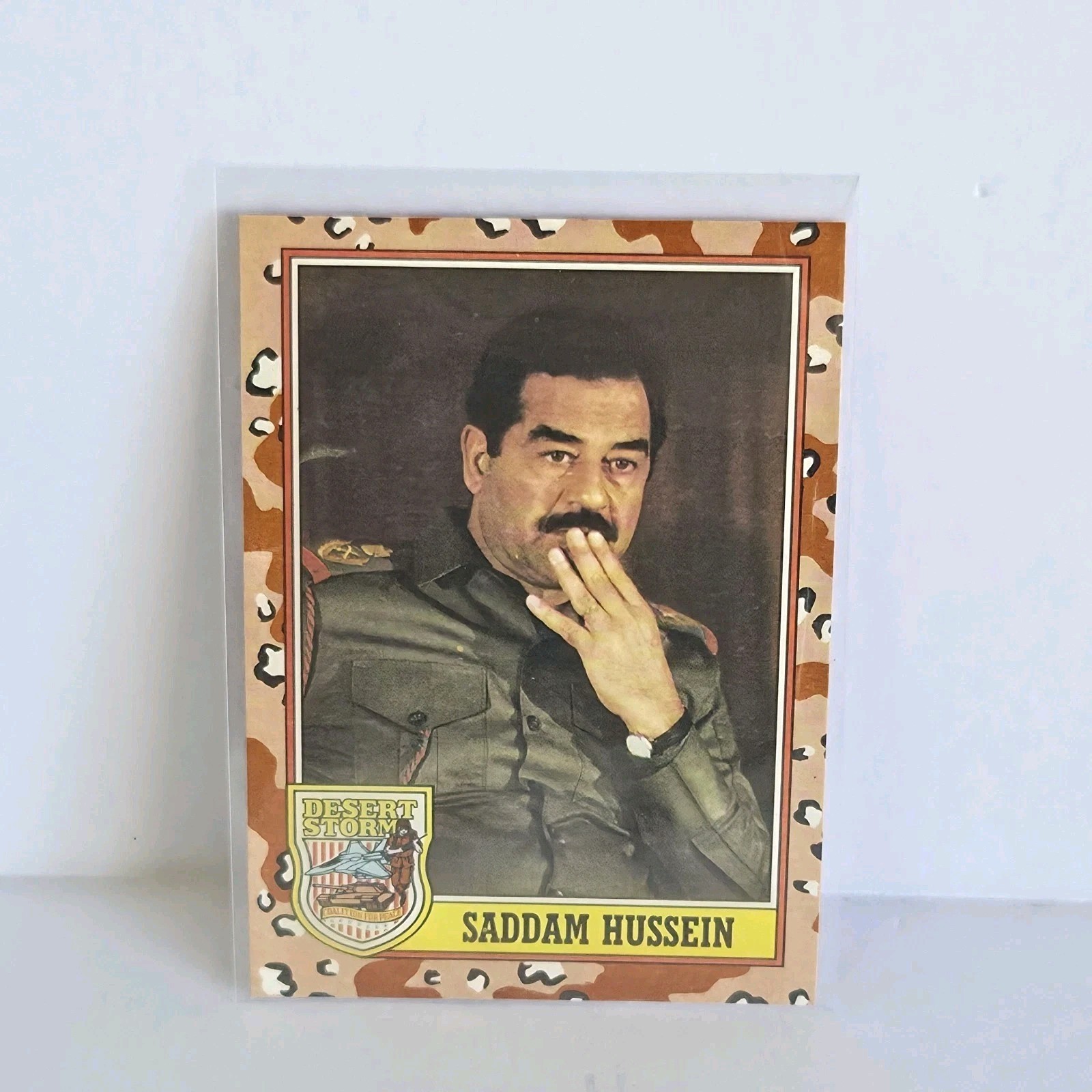 Topps 1991 Desert Storm 3rd Series #189 Saddam Hussein Non-Sport Card