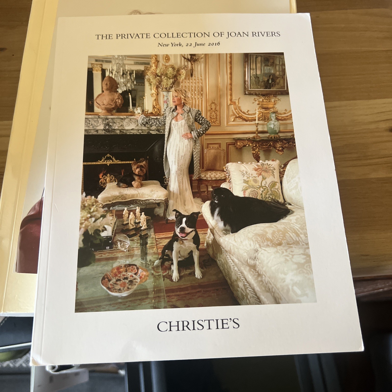The Private Collection of Joan Rivers Auction Catalog Christie's Auction Catalog