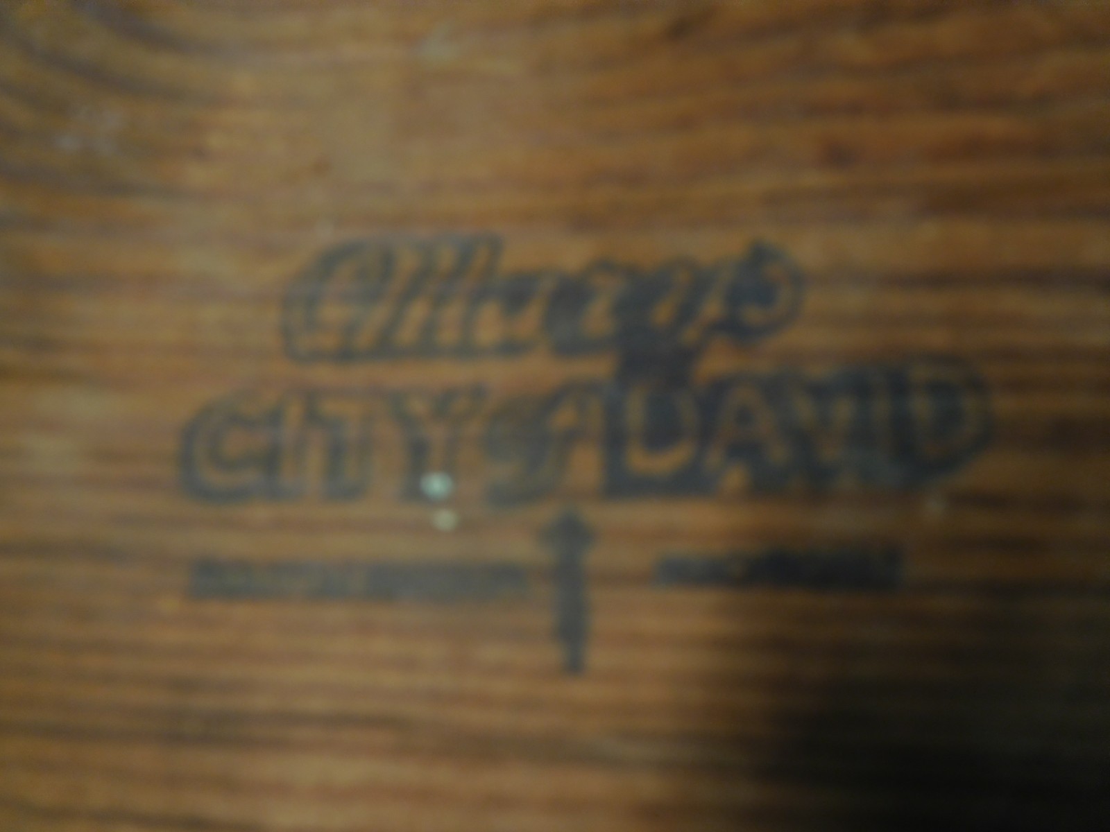 Vintage Member A.L. Nell of Mary s City of David Railroad Shipping Box Vintage Member A.L. Nell of Mary s City of David Railroad Shipping Box
