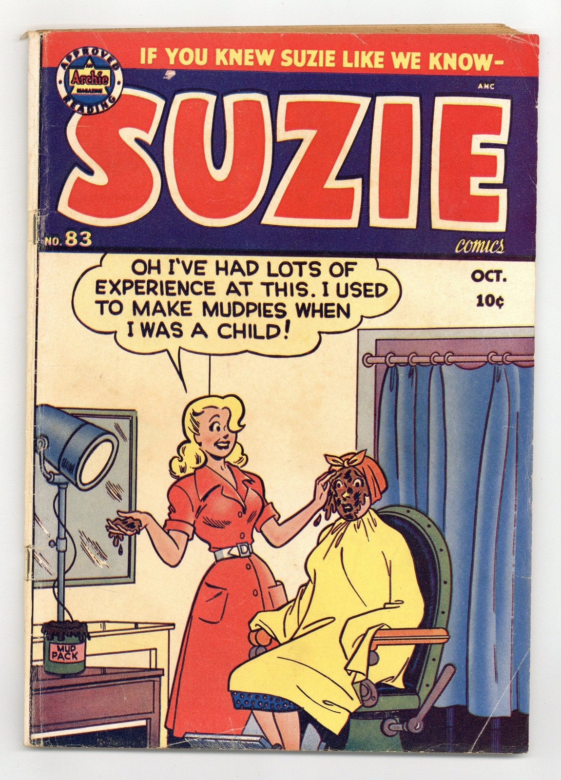 Suzie Comics #83 GD+ 2.5 1951