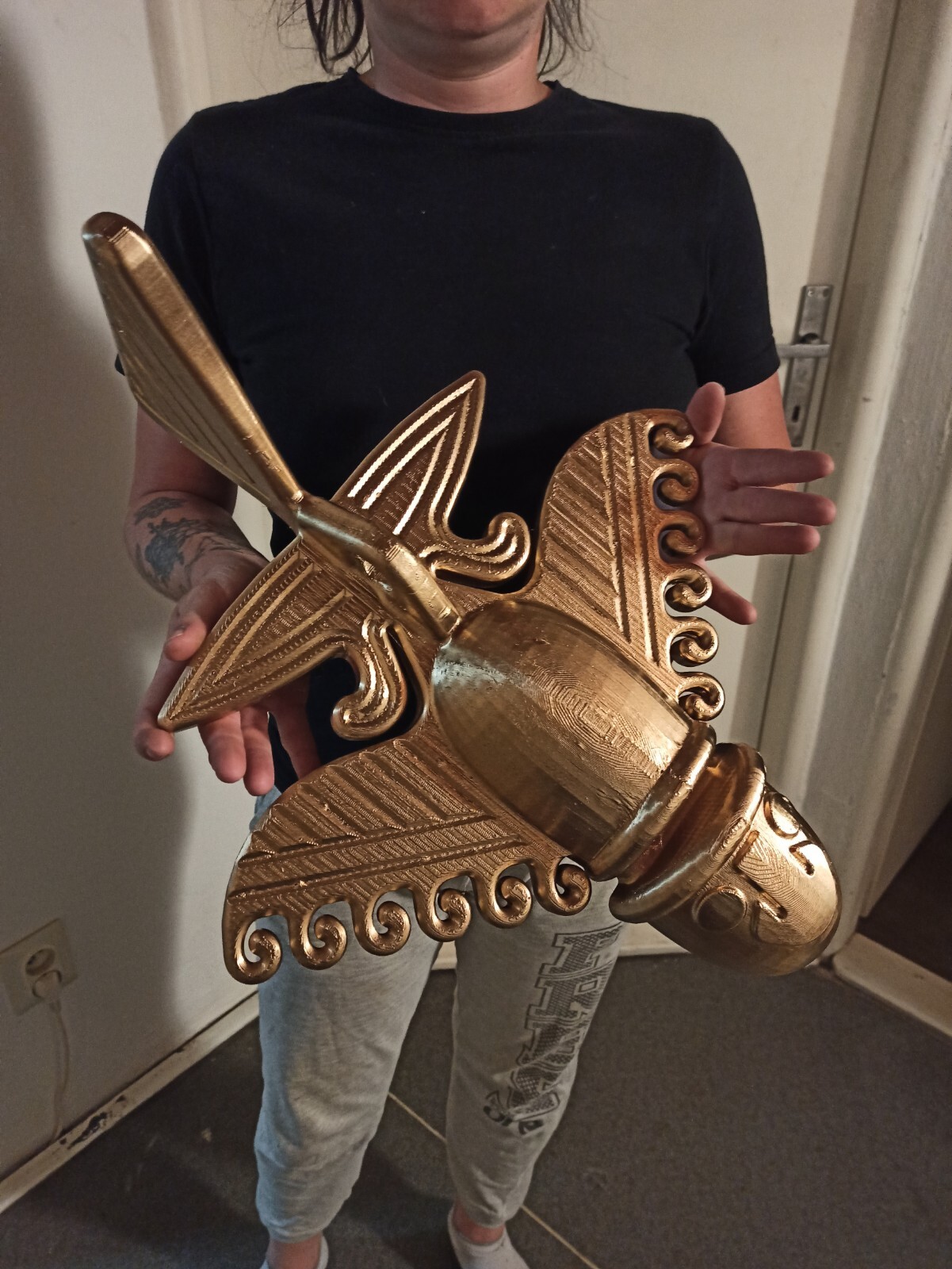 Ancient , inca/maya/aztec plane VERY BIG SIZE