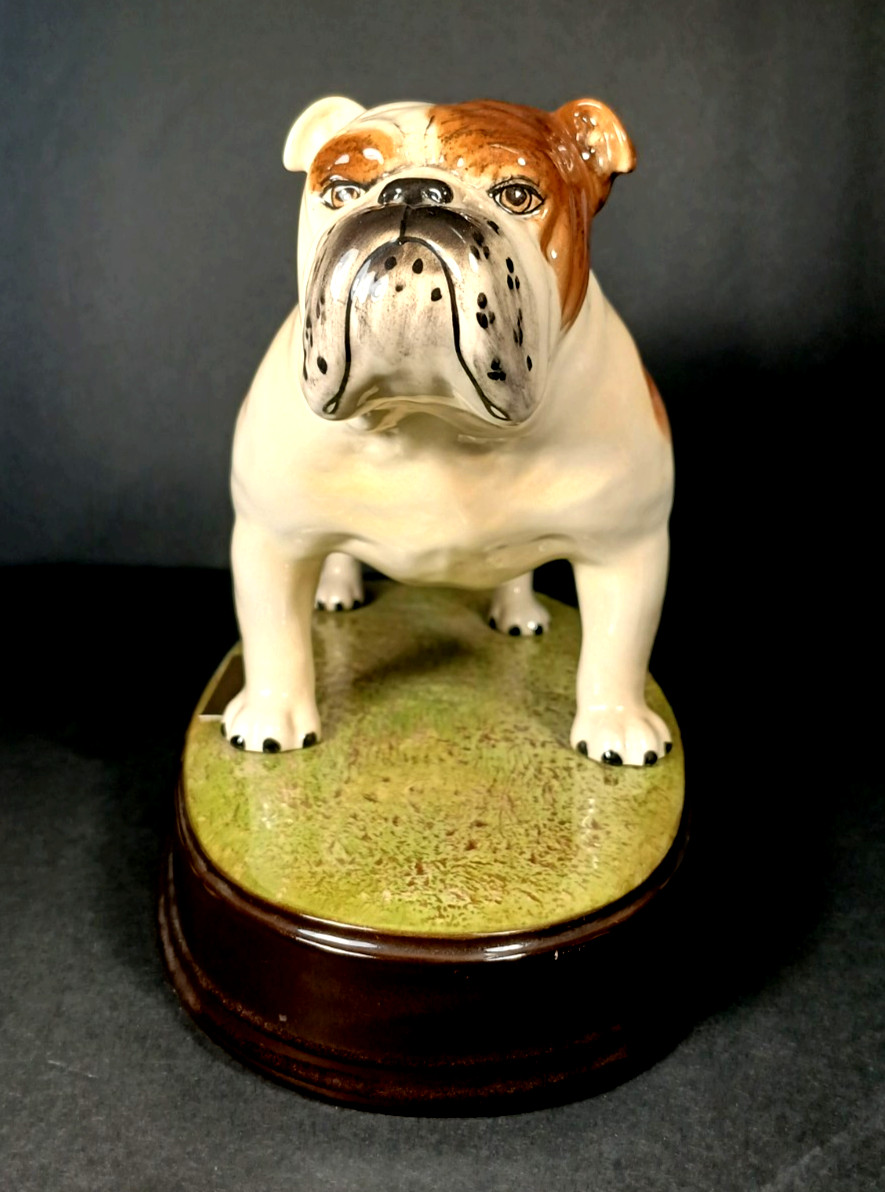VTG Beswick Bulldog CH Basford British Mascot Figurine England