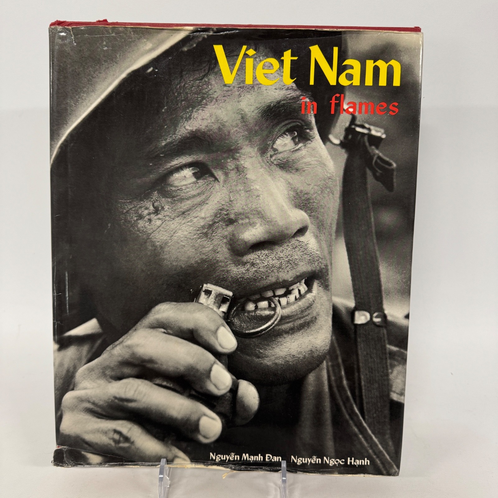 RARE Viet Nam in Flames Nguyen Vietnam War History Photo Book 1st Edition HC/DJ