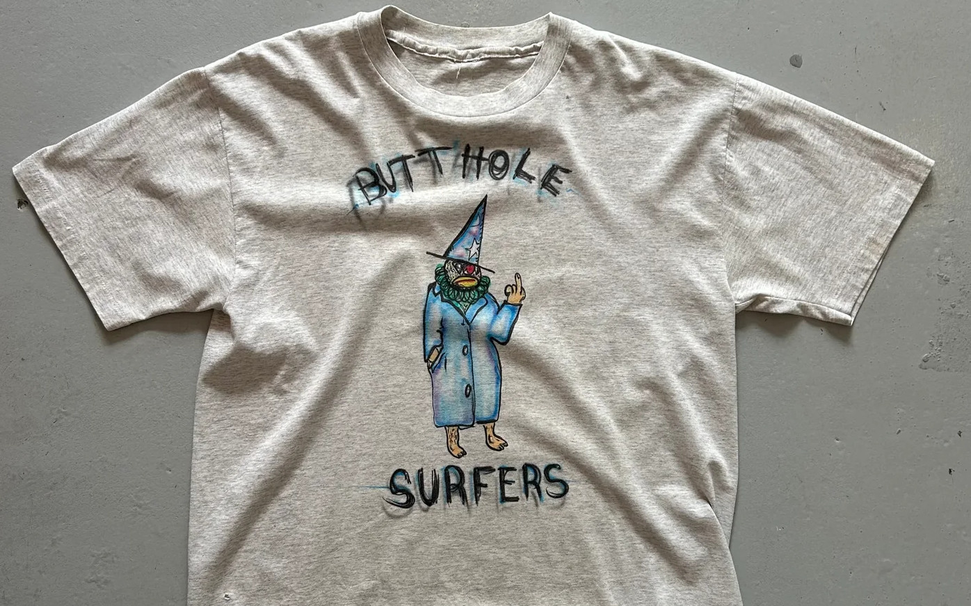 Vintage 90s Butthole Surfers All size shirt Gift Family Grey