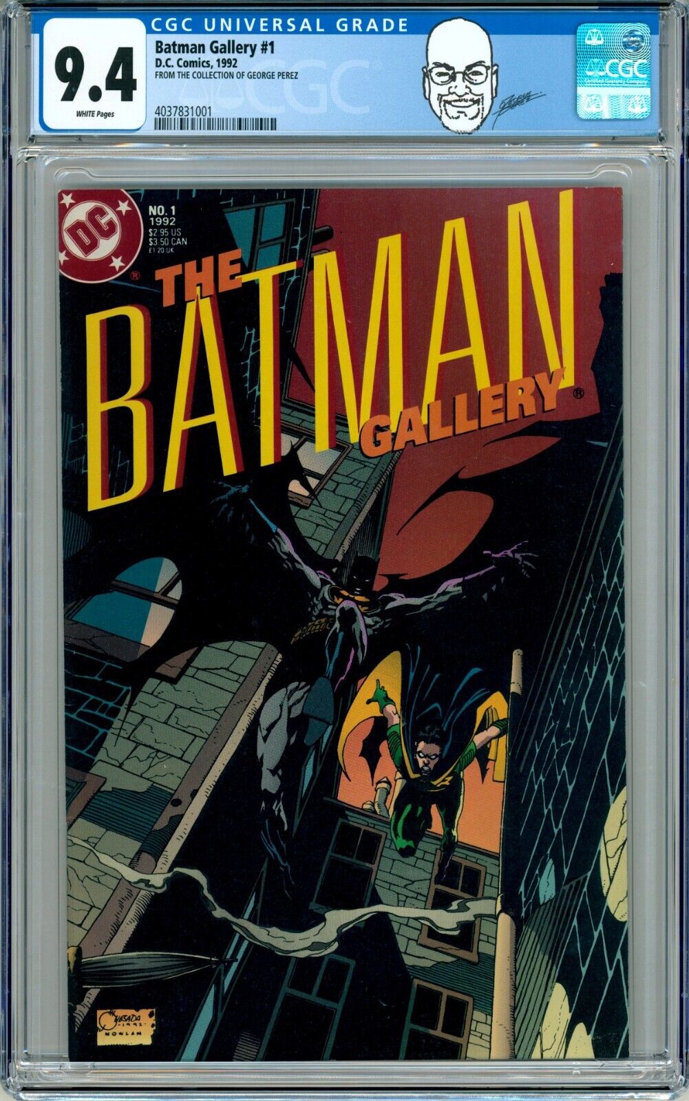 George Perez Pedigree Collection ~ CGC 9.4 The Batman Gallery / DC Comics
