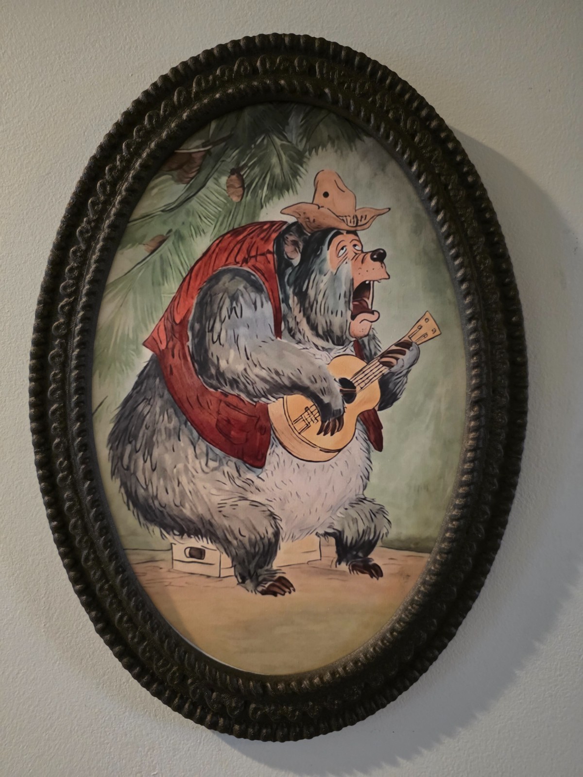 Disney Country Bears Jamboree Big Al Replica Portrait
