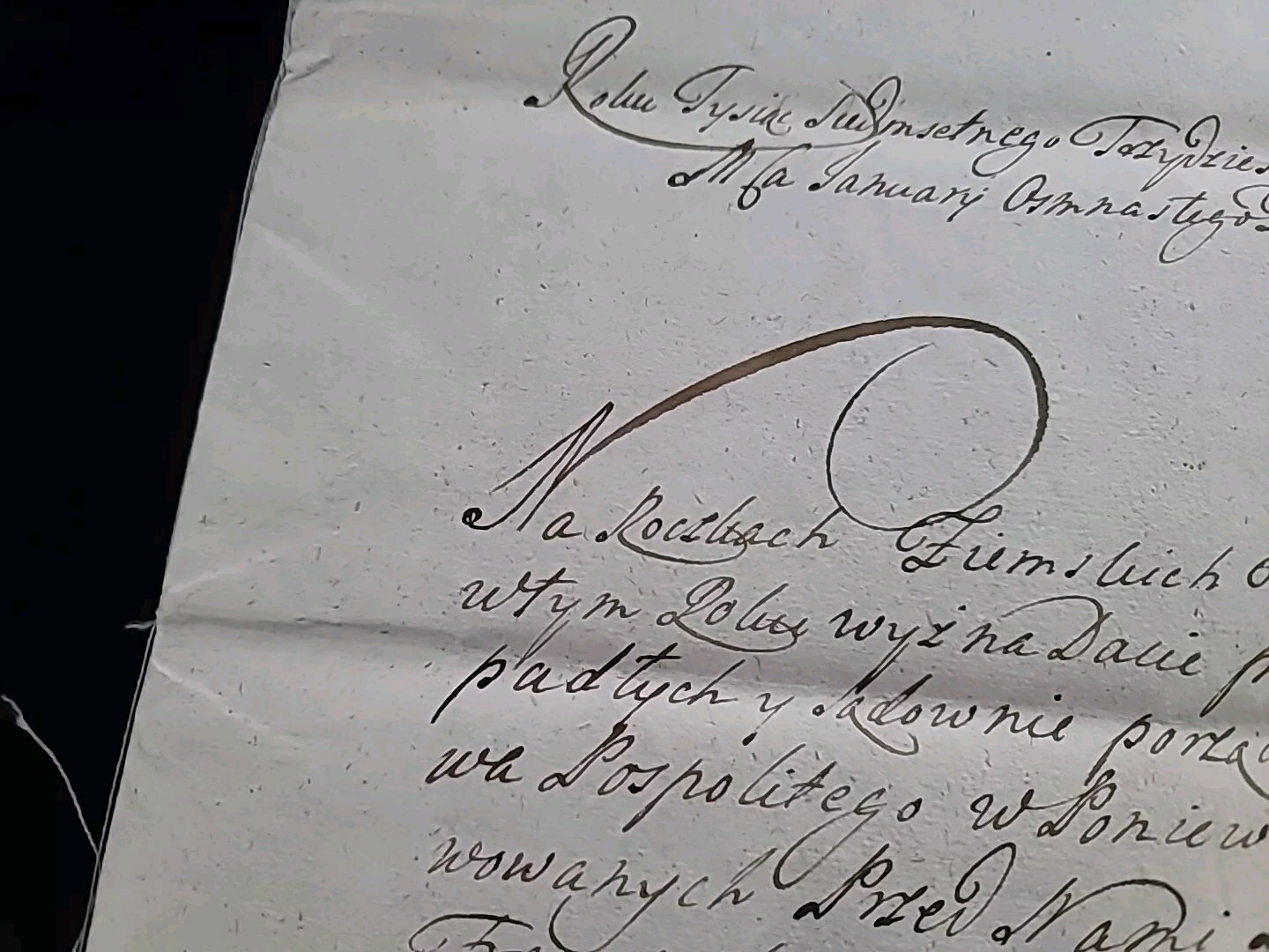 1732 Polish–Lithuanian Commonwealth Sealed Judaica Document Działoszyn Family PL