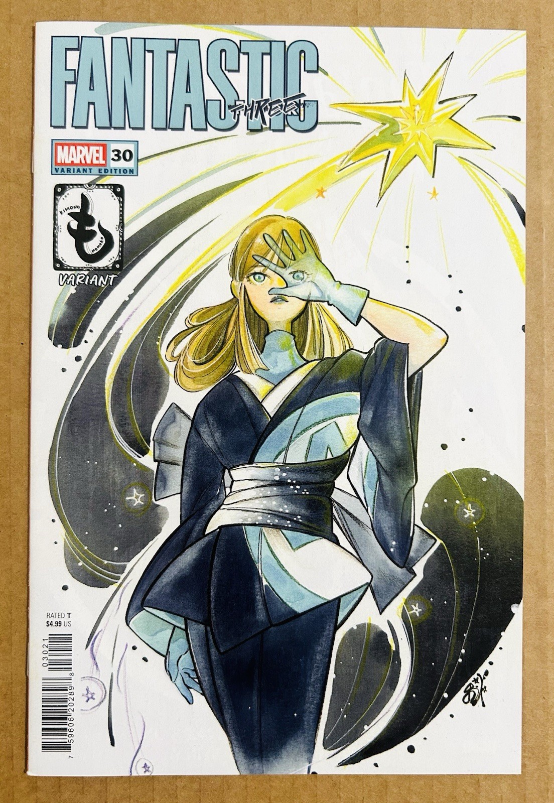 Fantastic Four #30 Peach Momoko Kimono Variant 2025 Sue Storm Invisible Woman