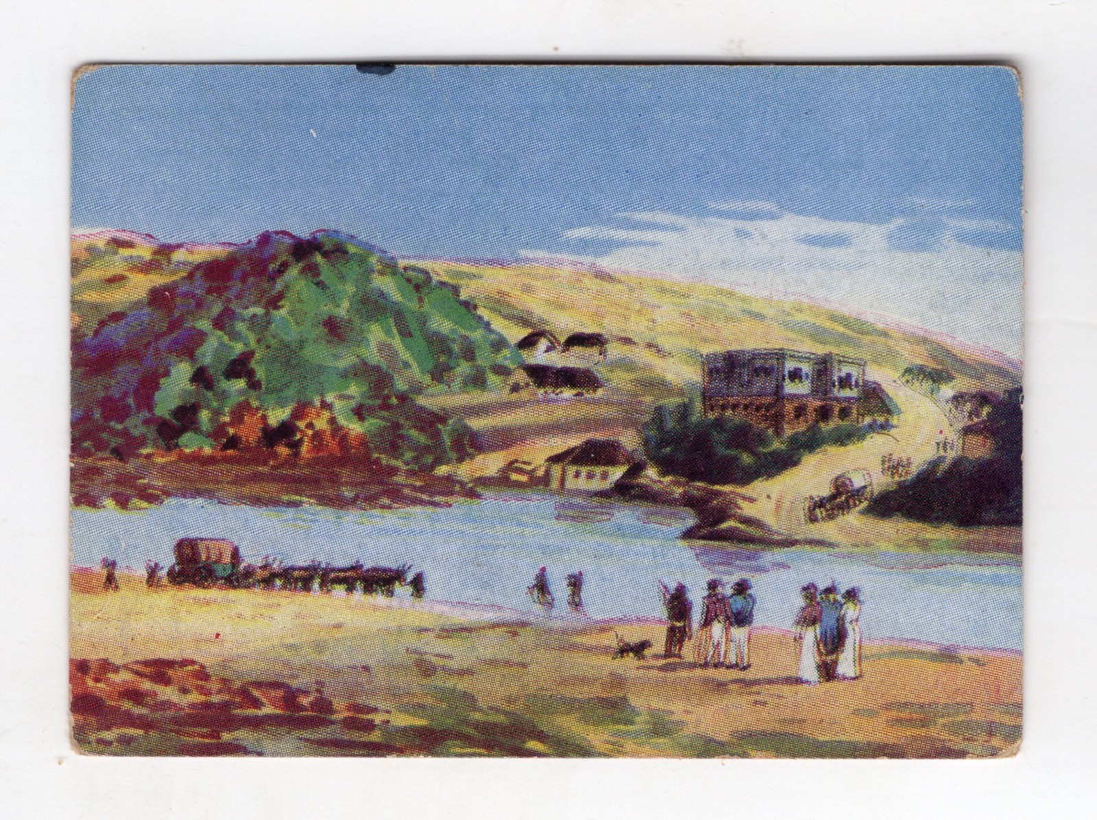 South Africa - Past & Present 1938 #42 Fort Frederick Algoa Bay