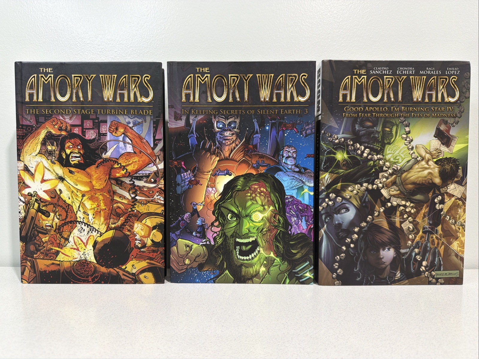 The Amory Wars Hardcover 3 Book Set Claudio Sanchez Coheed & Cambria BOOM